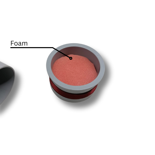 Hard PVC Flute Cover (Inside Diameter 5.8 cm/2.25 inch)