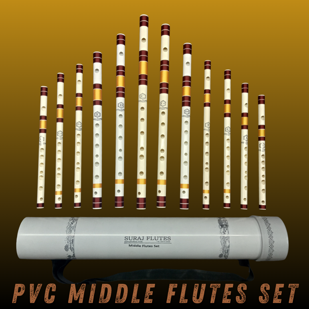 Middle PVC Flutes Set