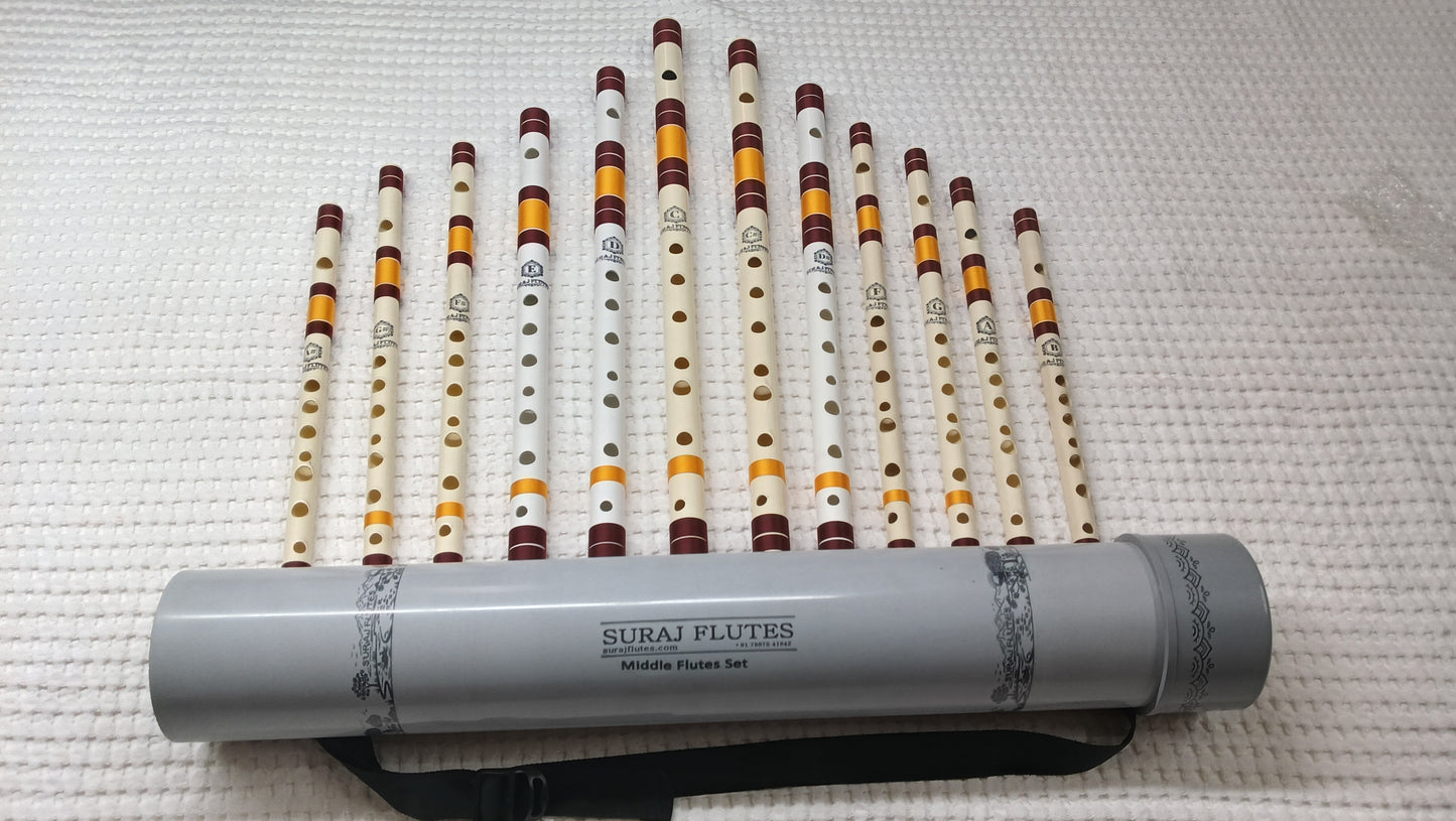 Middle PVC Flutes Set