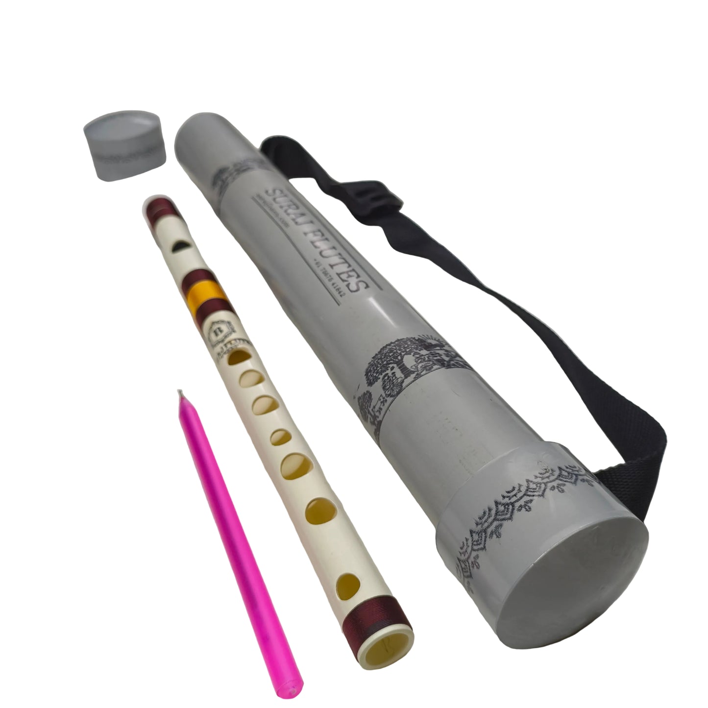B middle PVC Flute